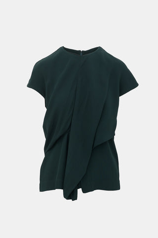 Marni Asymmetrical Draped Top