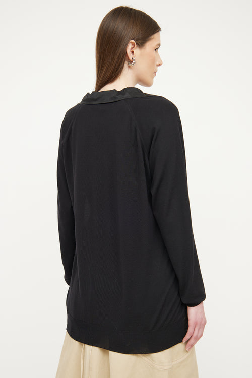 Marni Black Button Up Top