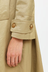 Marni Beige Double Breasted Trench Coat