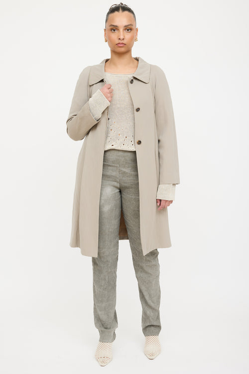 Marni Wool Balmacaan Coat