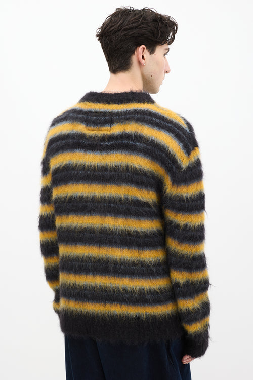 Marni Black & Multi Mohair Fuzzy Wuzzy Sweater