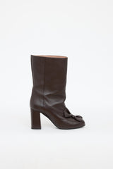 Marni Bow High Heel Boot
