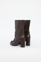 Marni Bow High Heel Boot