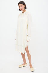 Marni Cream & Green Shirt Dress
