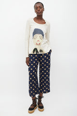 Marni Cream & Multi Graphic Winter Edition 2009 T-Shirt