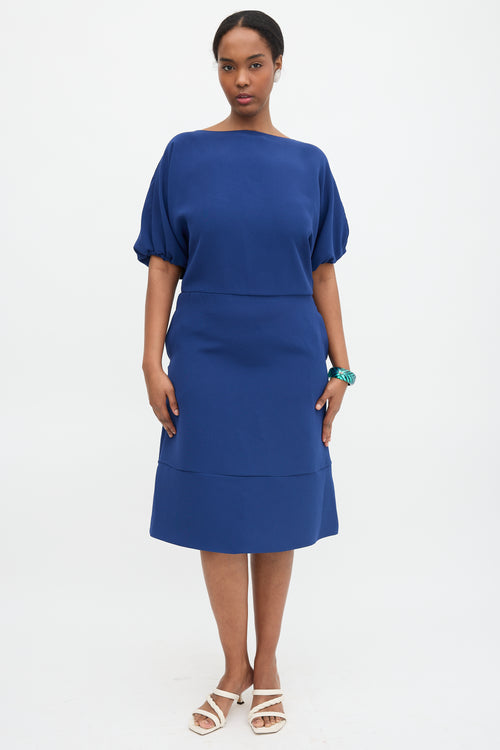 Marni Crepe Boat Neck Dress