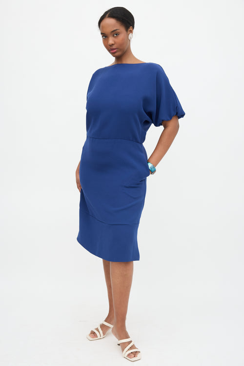 Marni Crepe Boat Neck Dress