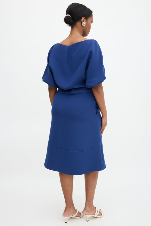 Marni Crepe Boat Neck Dress