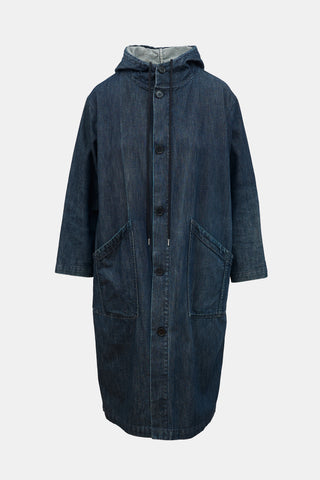 Marni Denim Hooded Coat