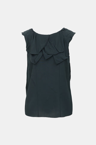 Marni Draped Sleeveless Top