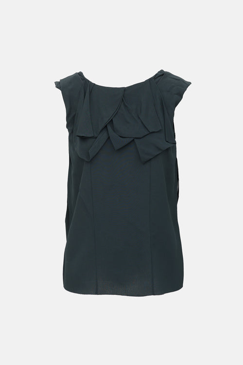 Marni Draped Sleeveless Top
