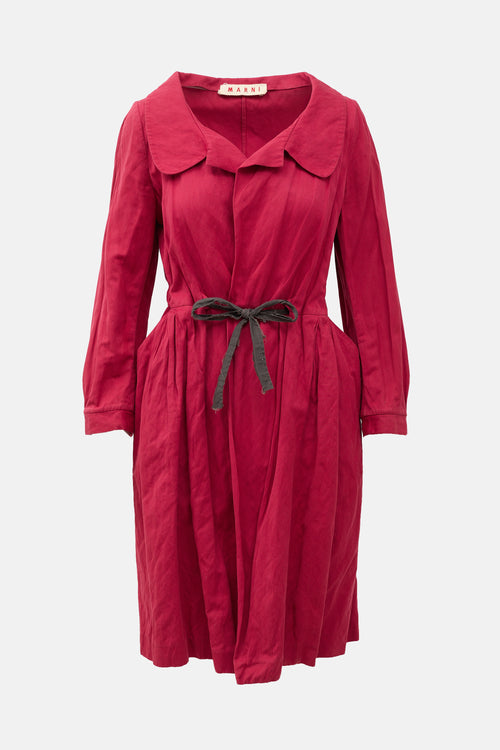 Marni Drawstring Waist Coat