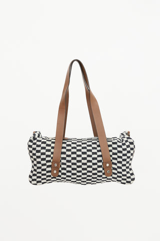 Marni FW 2009 Checker Folded Shoulder Bag