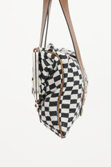 Marni FW 2009 Checker Folded Shoulder Bag