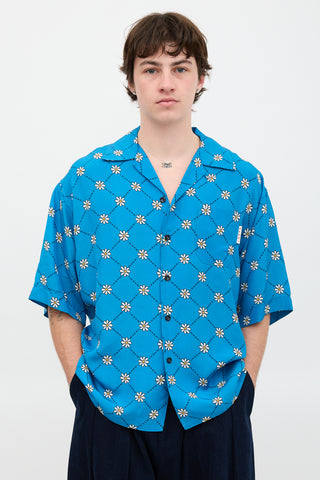 Marni Floral Logo Shirt