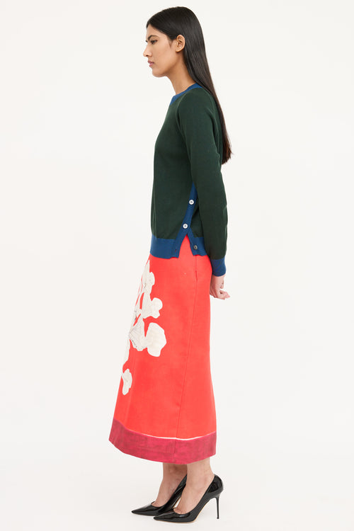 Marni Cotton Button Up Sweater