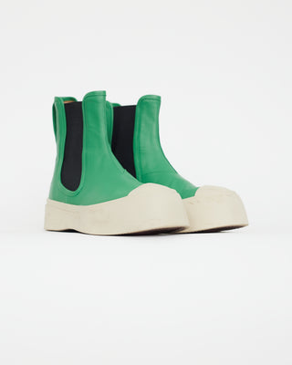 Marni Green Leather Pablo Boot