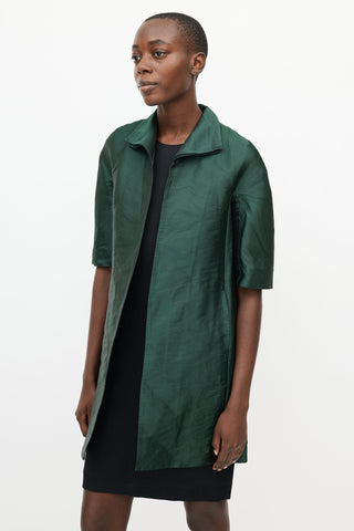 Marni Green Metallic Jacket