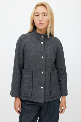 Marni Grey Wool Jacket