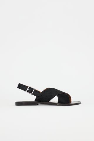 Marni Hair Criss Cross Sandal