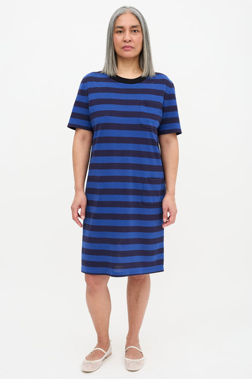 Marni Split Pattern T-Shirt Dress