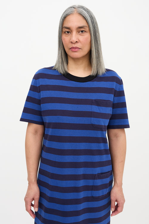 Marni Split Pattern T-Shirt Dress