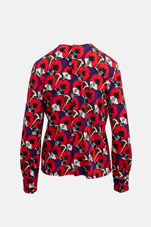 Marni Jersey Printed Blouse