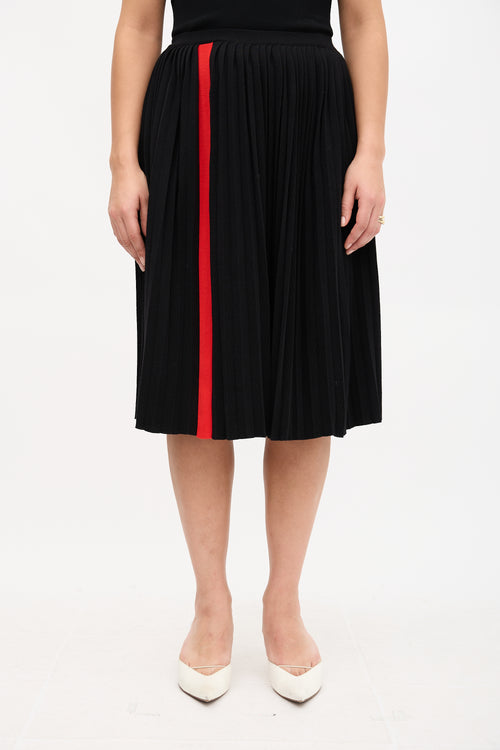 Marni Knit Pleated Skirt