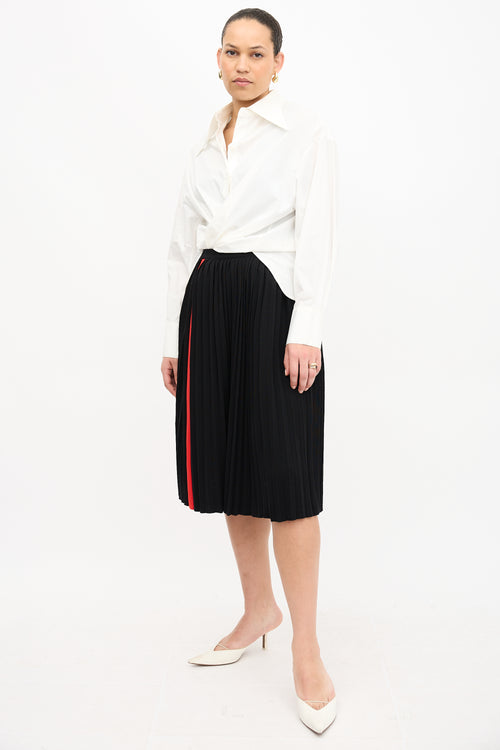 Marni Knit Pleated Skirt