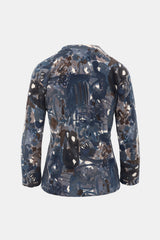 Marni Knit Printed V-Neck Top