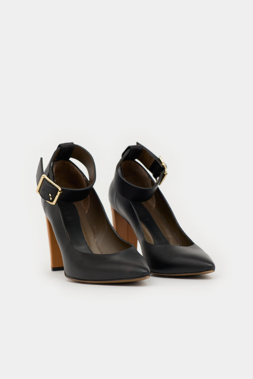 Marni Leather Block Pump
