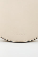 Marni Leather Galet Saddle Bag