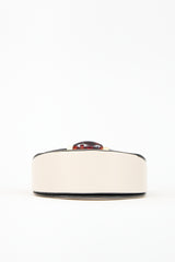 Marni Leather Galet Saddle Bag
