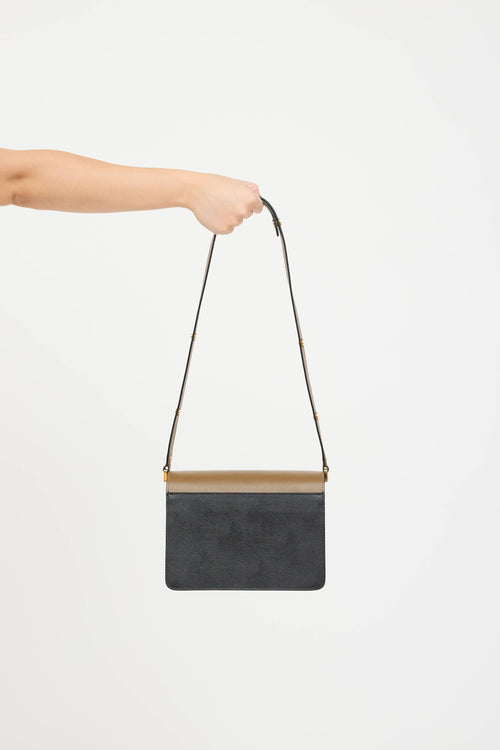 Marni Leather Trunk Shoulder Bag