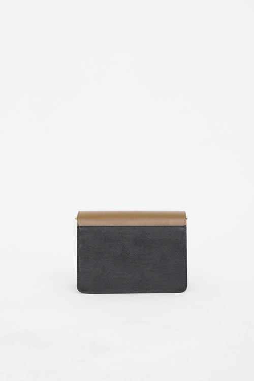 Marni Leather Trunk Shoulder Bag