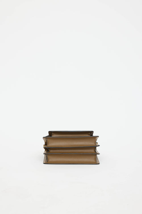 Marni Leather Trunk Shoulder Bag