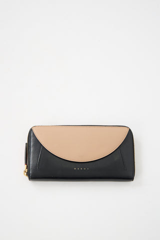 Marni Leather Colourblock Wallet