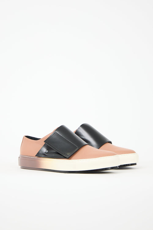 Marni Leather Wide Velcro Sneaker