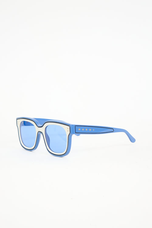 Marni Li River Square Sunglasses