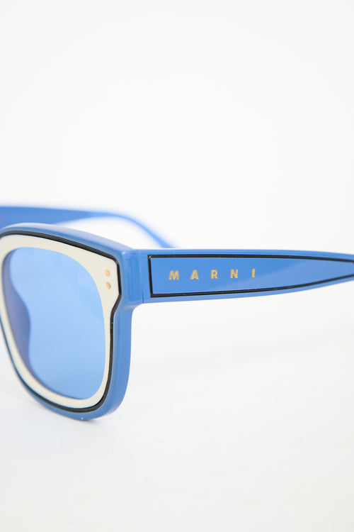 Marni Li River Square Sunglasses