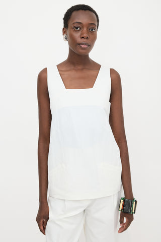 Marni Linen Sleeveless Top