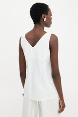 Marni Linen Sleeveless Top