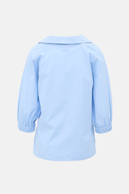 Marni Logo Blouse