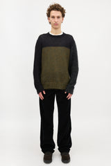 Marni Mohair Colour Block Sweater