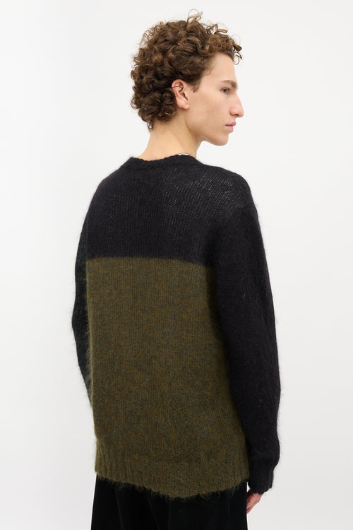 Marni Mohair Colour Block Sweater