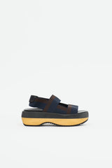 Marni Wood Platform Sandal