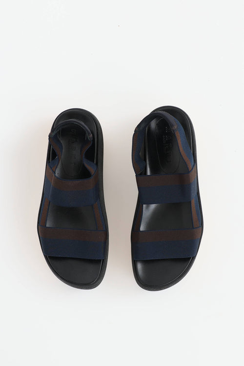 Marni Wood Platform Sandal