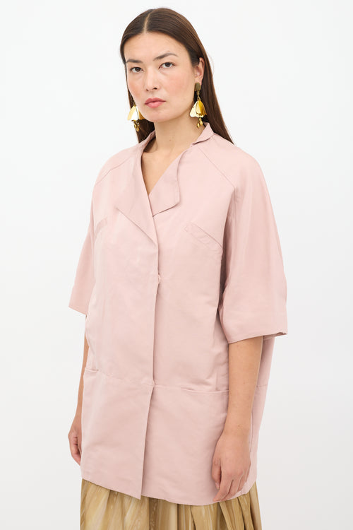 Marni Pink Double Breasted Jacket