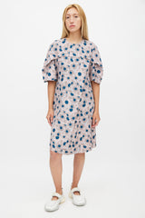 Marni Pink & Multicolour Floral Dress