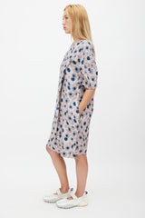 Marni Pink & Multicolour Floral Dress